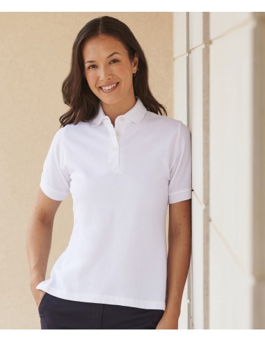 H-H121-Ladies Classic Cotton Piqué Polo Shirt